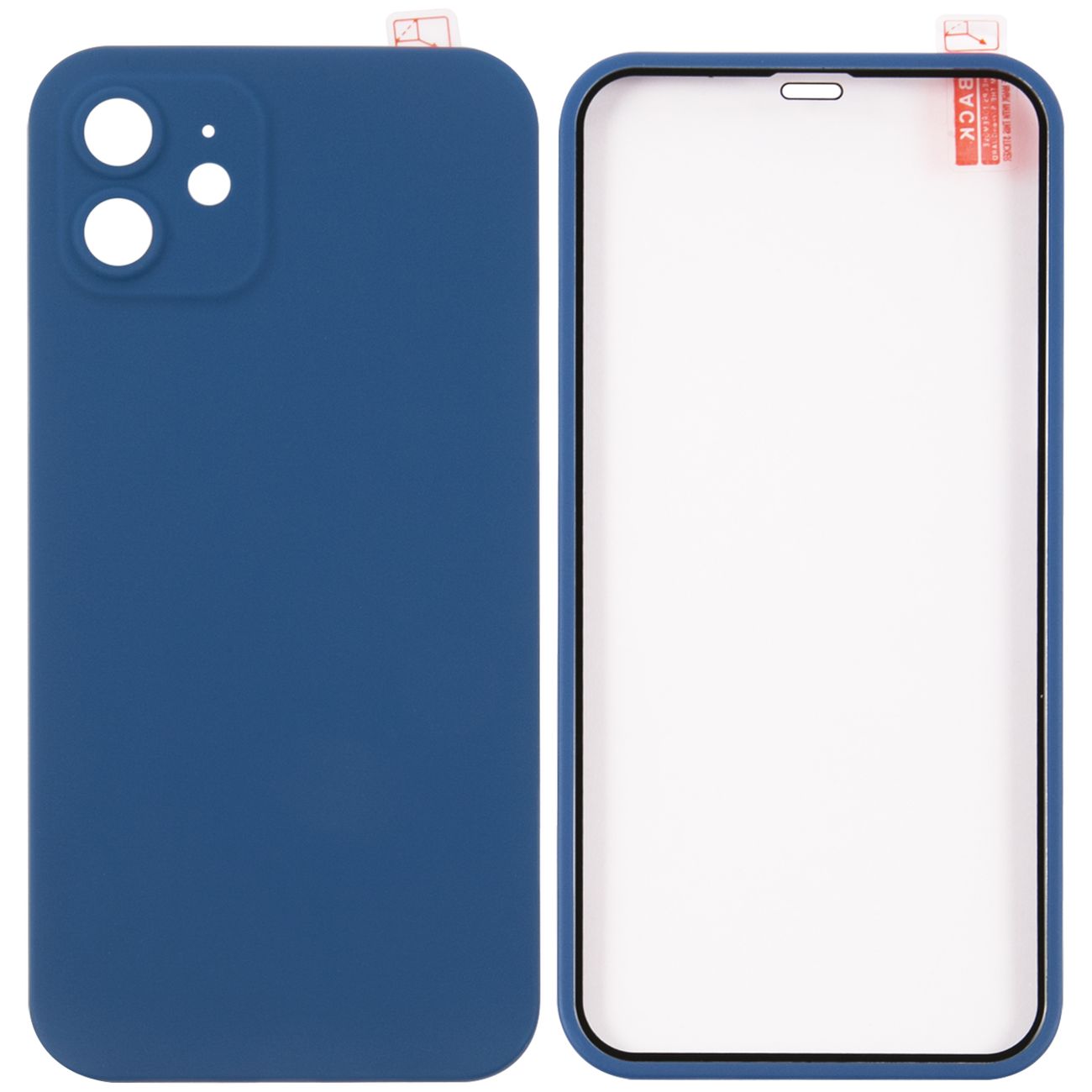 

Защитное стекло Red Line 360 Full Body iPhone 12 mini синий (УТ000026494), 360 Full Body iPhone 12 mini синий