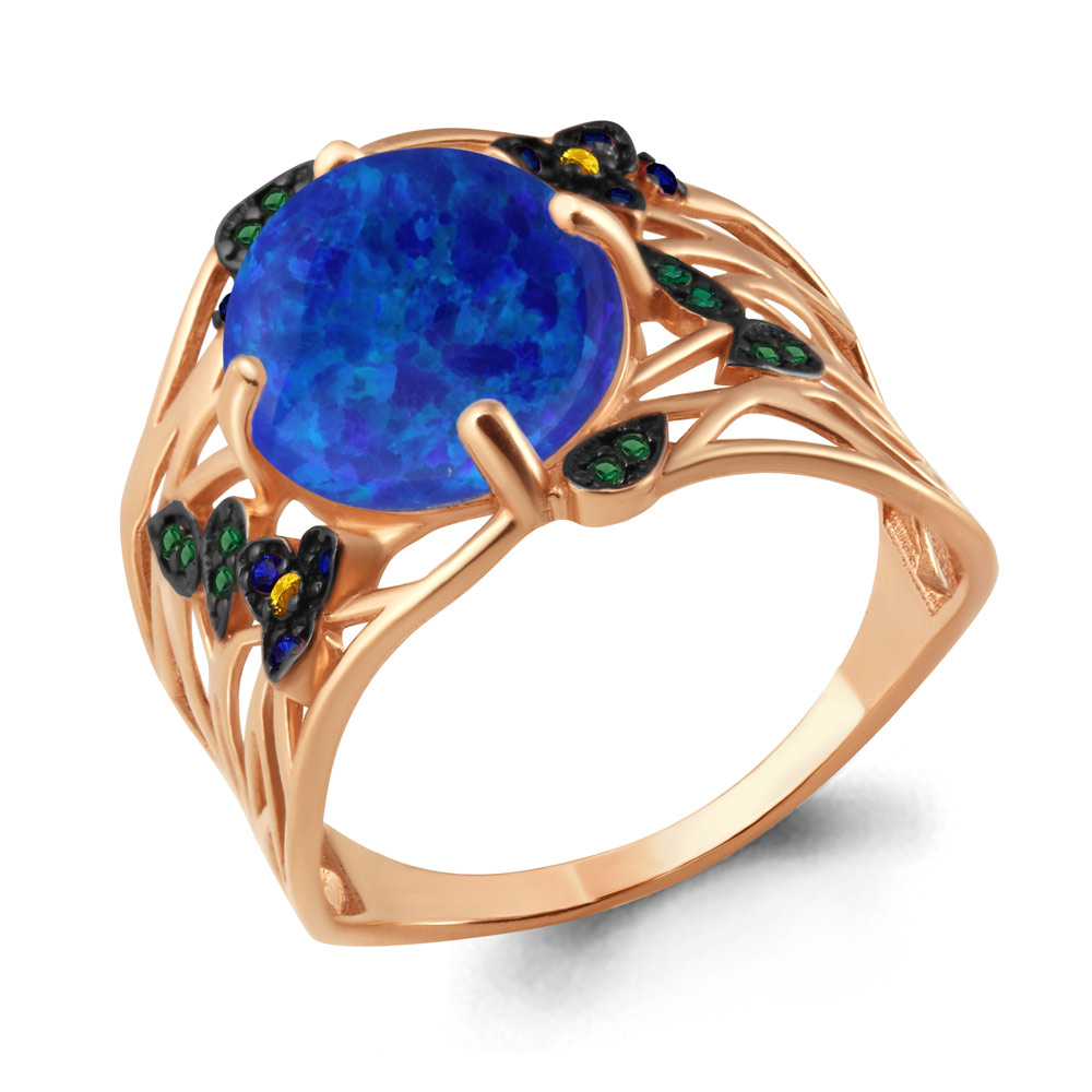 

Кольцо из серебра р. , AQUAMARINE 6599795БГЕ_925_з, 6599795БГЕ_925_з