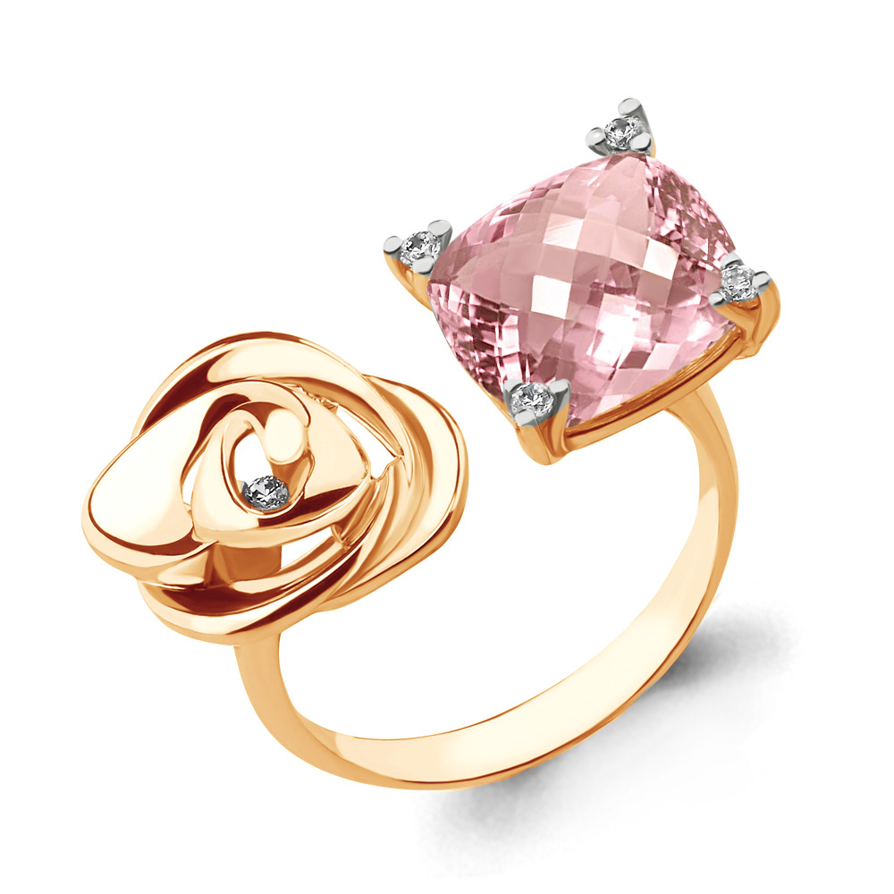 

Кольцо из серебра р. 17,5 AQUAMARINE 6593890_925_з, 6593890_925_з