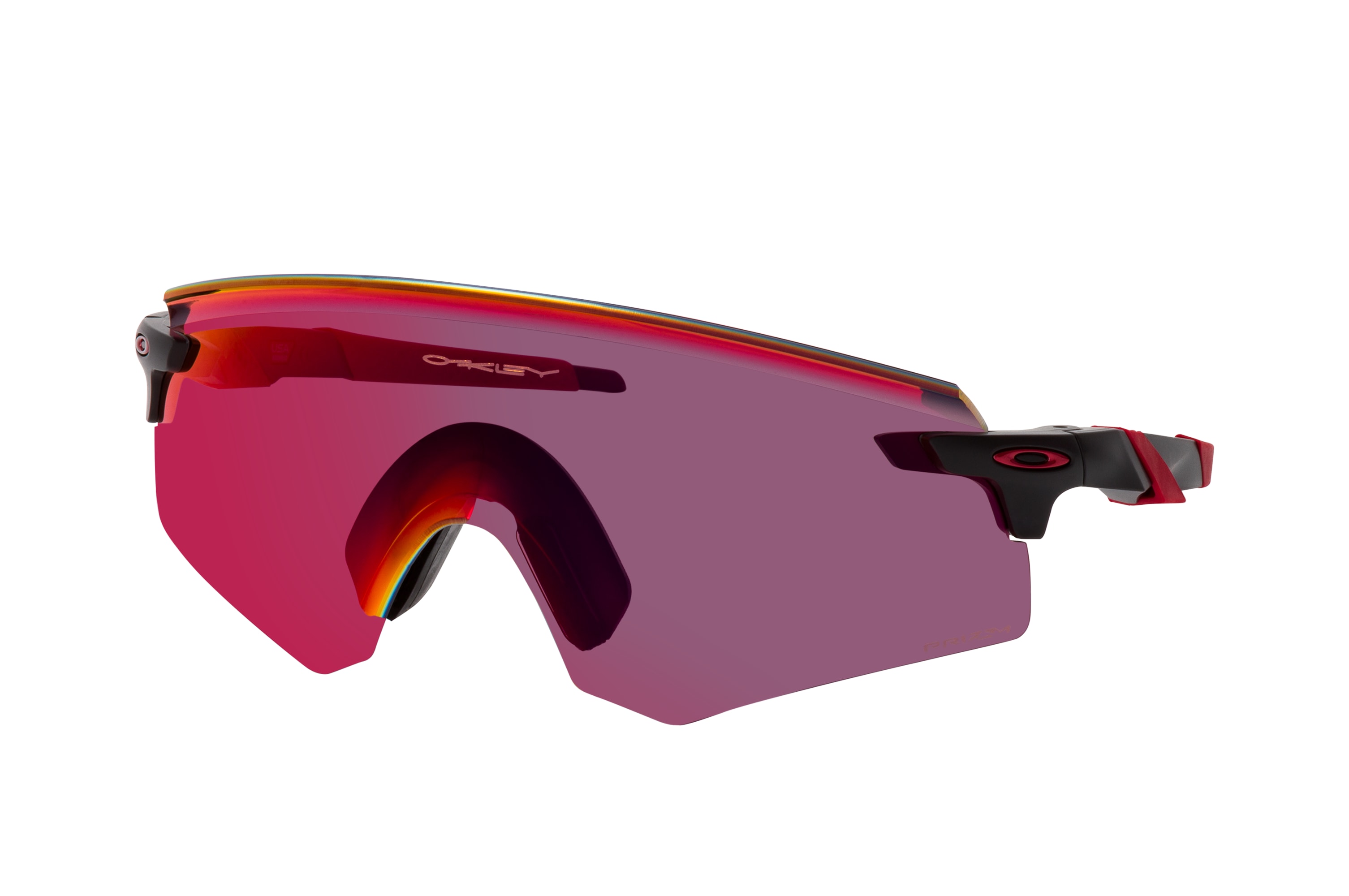 Спортивные солнцезащитные очки мужские Oakley 68272149 чёрные, розовые