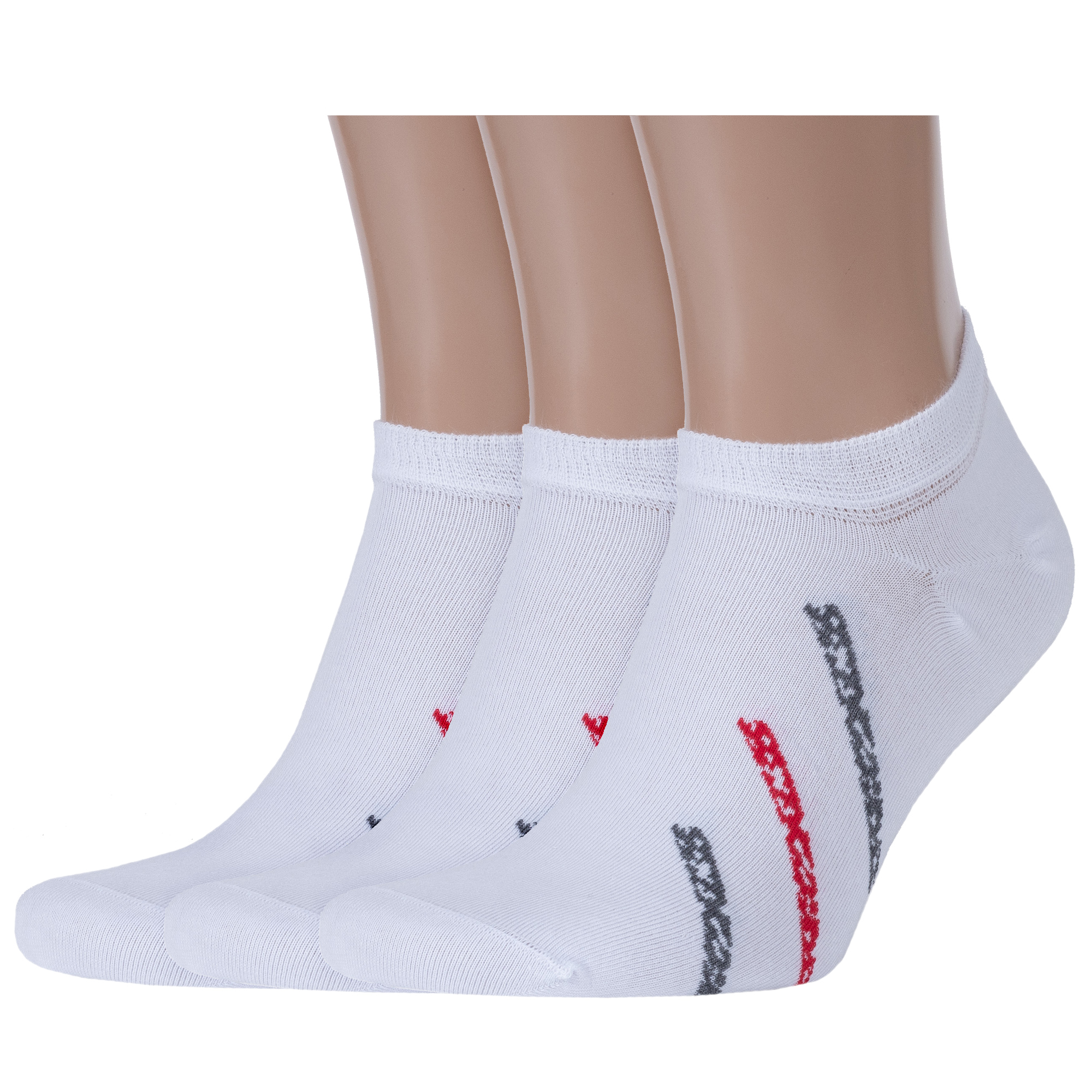 

Комплект носков мужских Rusocks 3-М3-23714 белых 27, Белый, 3-М3-23714
