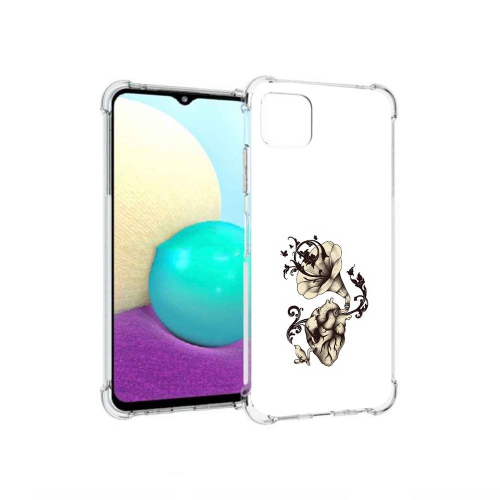 

Чехол MyPads Tocco для Samsung Galaxy A22 Граммофон, Прозрачный, Tocco