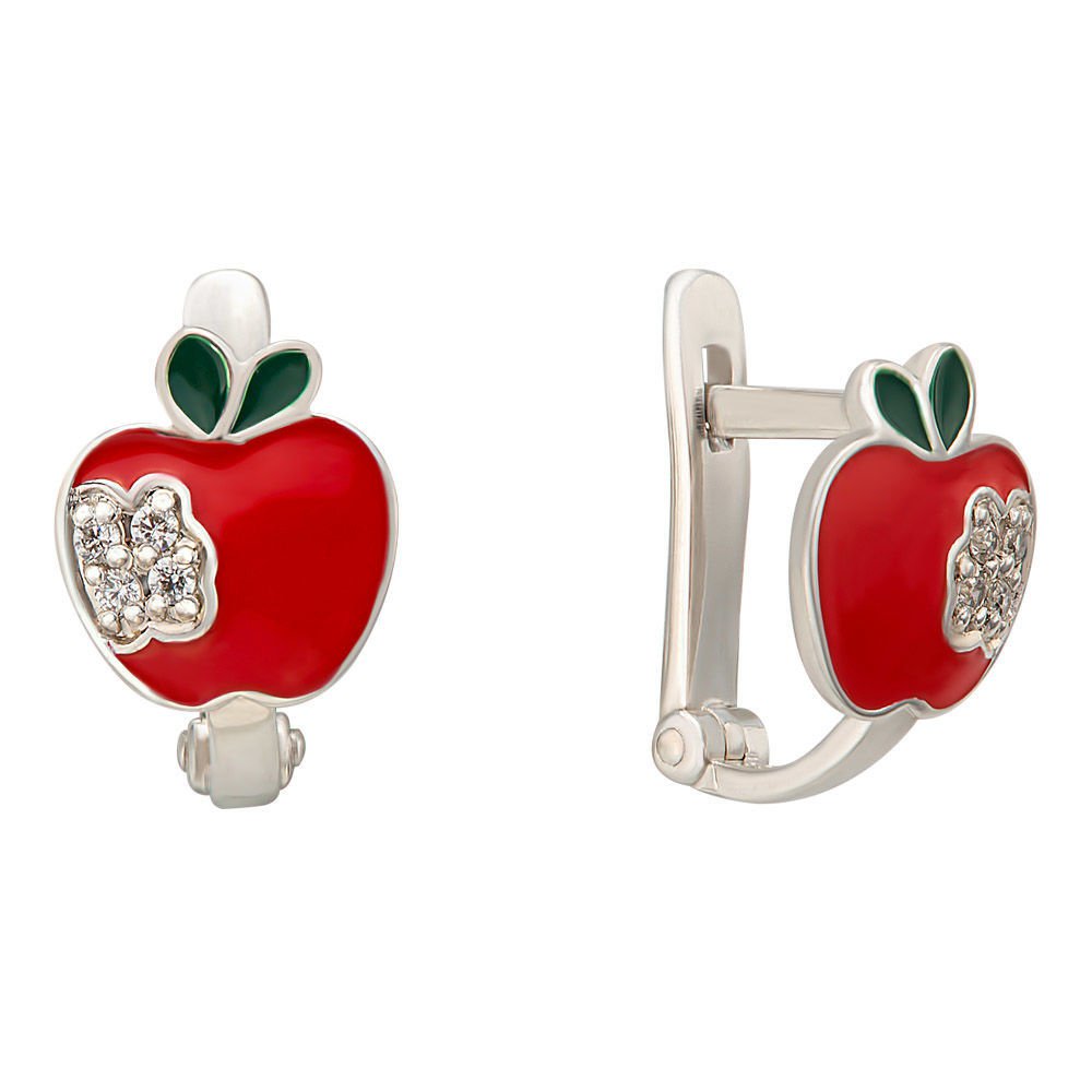 

Серьги из серебра с фианитом 585Gold 902000124, 902000124