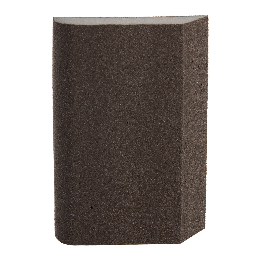 Шлифовальный брусок Flexifoam Block A1/2R 98х69х26мм РP60 влагостойкий скошенный