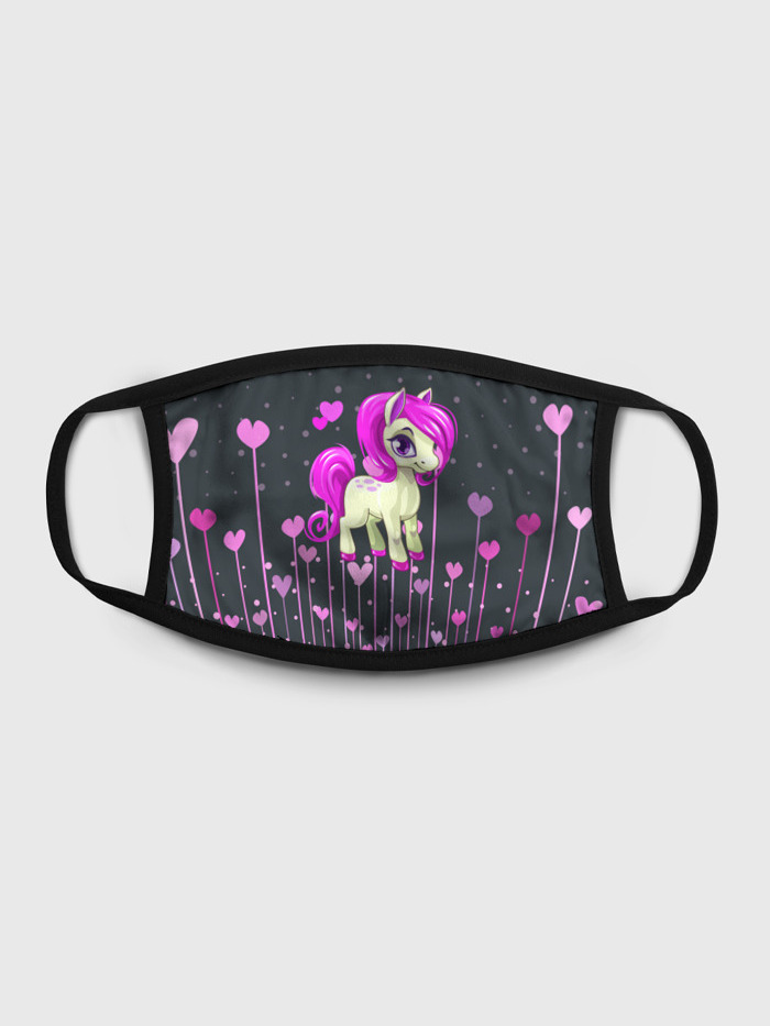 

Многоразовая маска унисекс Burnettie Pony, Разноцветный, Pony