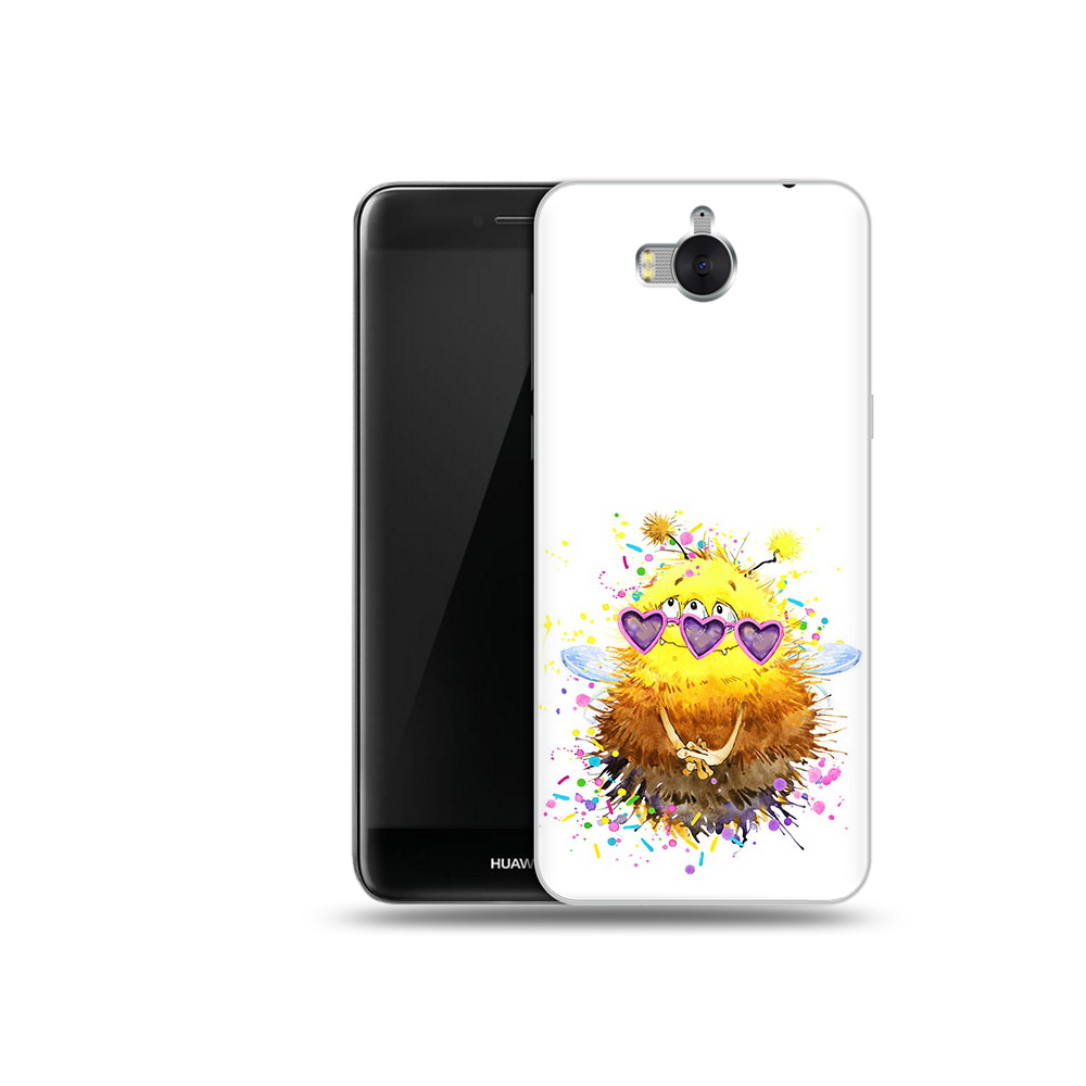 

Чехол MyPads Tocco для Huawei Y5 Пушитый шмель (PT91582.58.143), Прозрачный, Tocco