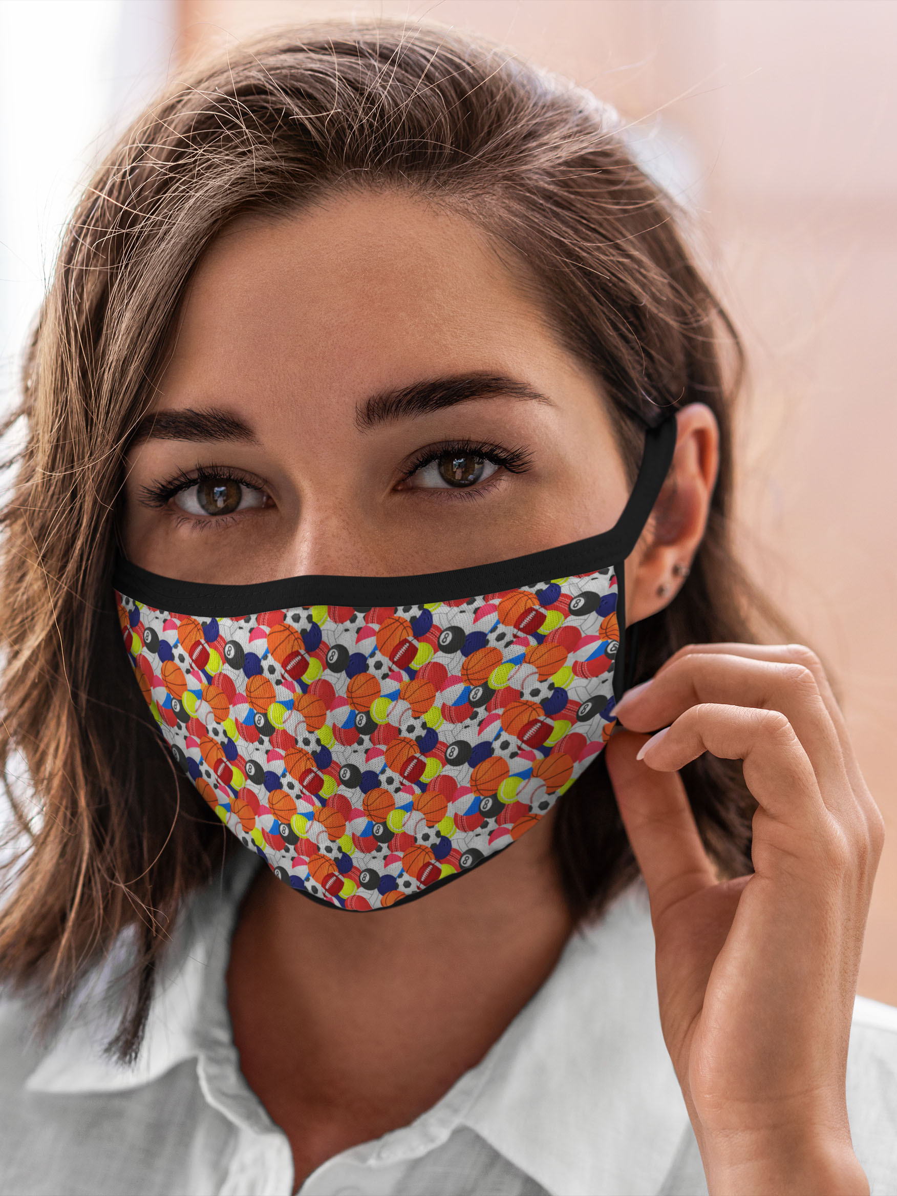 

Многоразовая маска унисекс Burnettie Спорт, Разноцветный, Спорт