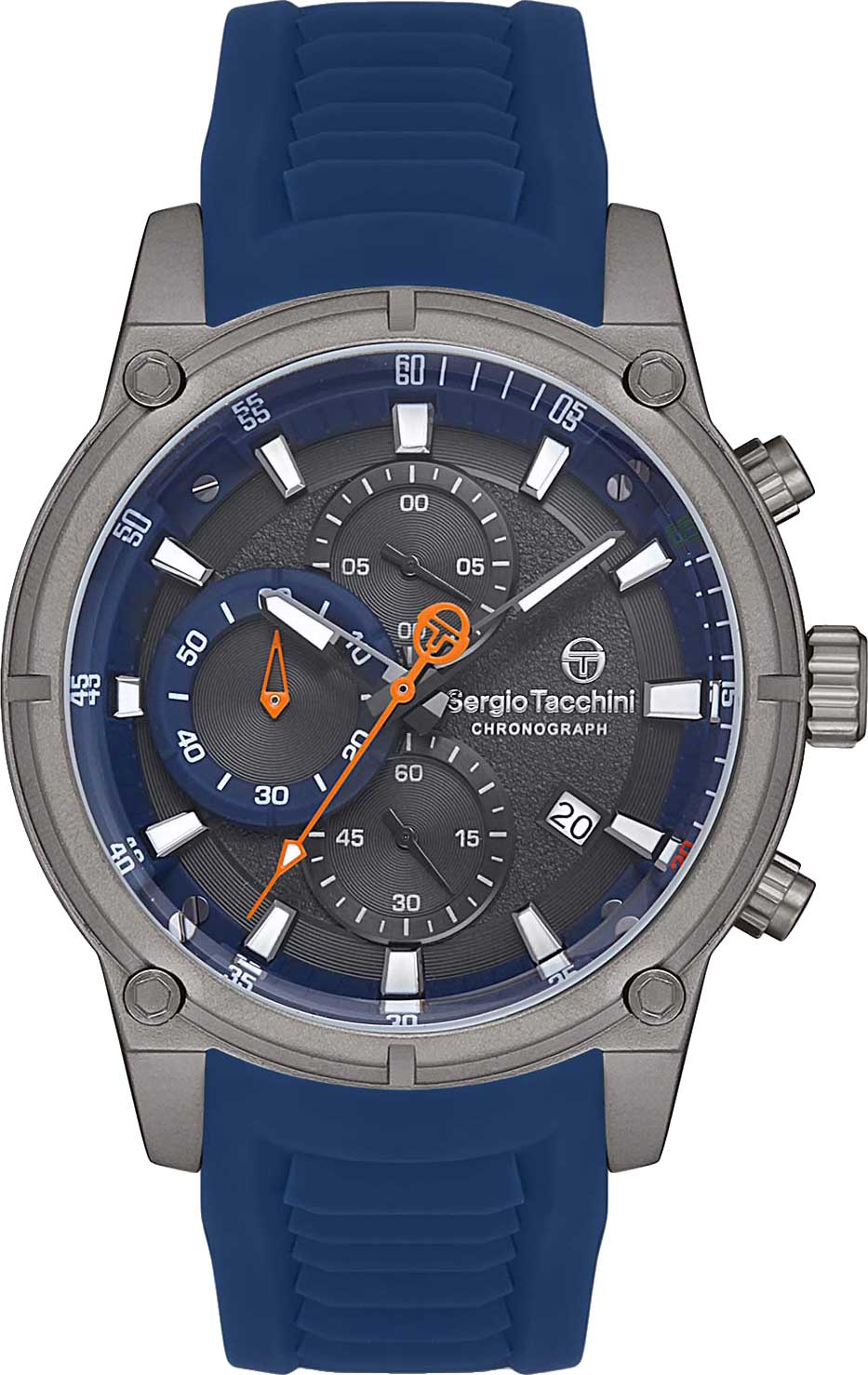 фото Наручные часы мужские sergio tacchini st.1.10186-4 синие