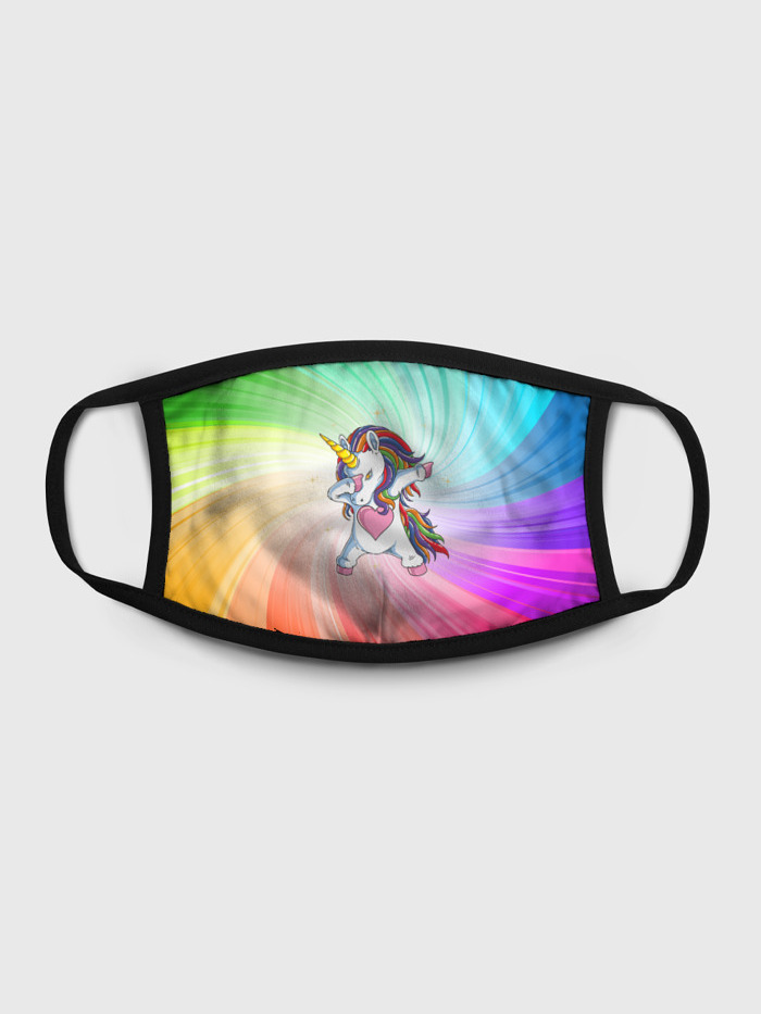 

Многоразовая маска унисекс Burnettie Unicorn Dab, Разноцветный, Unicorn Dab