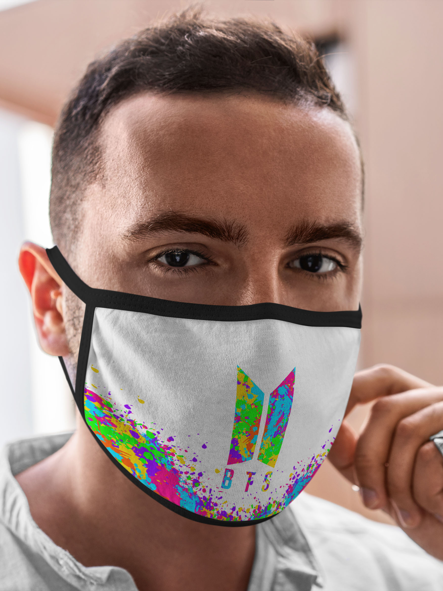 

Многоразовая маска унисекс Burnettie Bts Colors, Разноцветный, Bts Colors