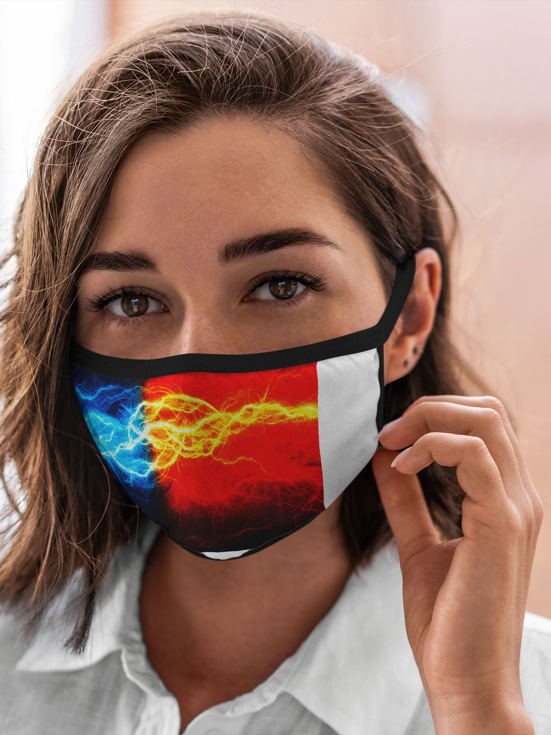 

Многоразовая маска унисекс Burnettie Космос Битва Молний, Разноцветный, Космос Битва Молний