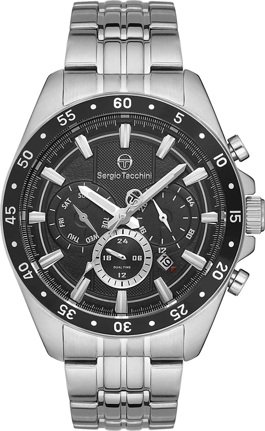 фото Наручные часы мужские sergio tacchini st.1.10200-1 серебристые