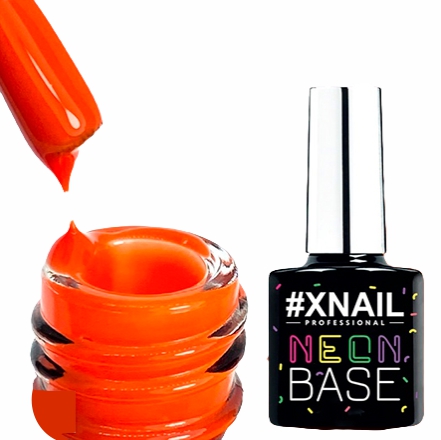 

База, XNAIL PROFESSIONAL, Neon №7, оранжевая
