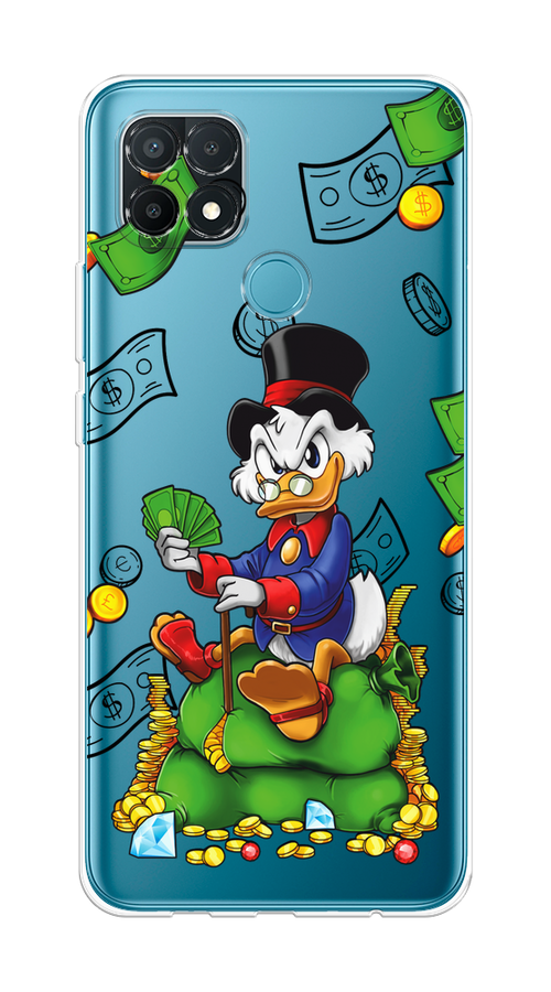 

Чехол на Oppo A15/A15s "Scrooge Richness", Черный;синий;зеленый, 255650-1