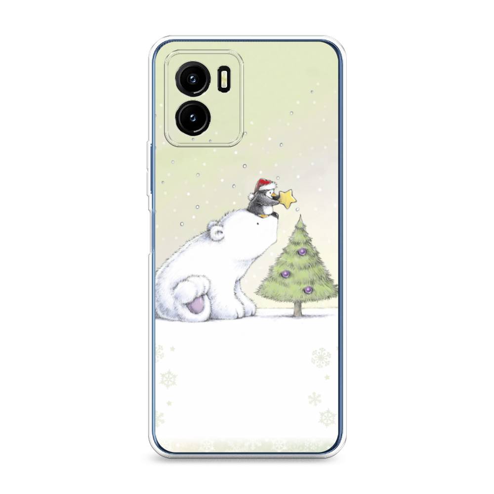

Чехол для Vivo Y15s "Украшение елки", Белый;бежевый, 265650-5