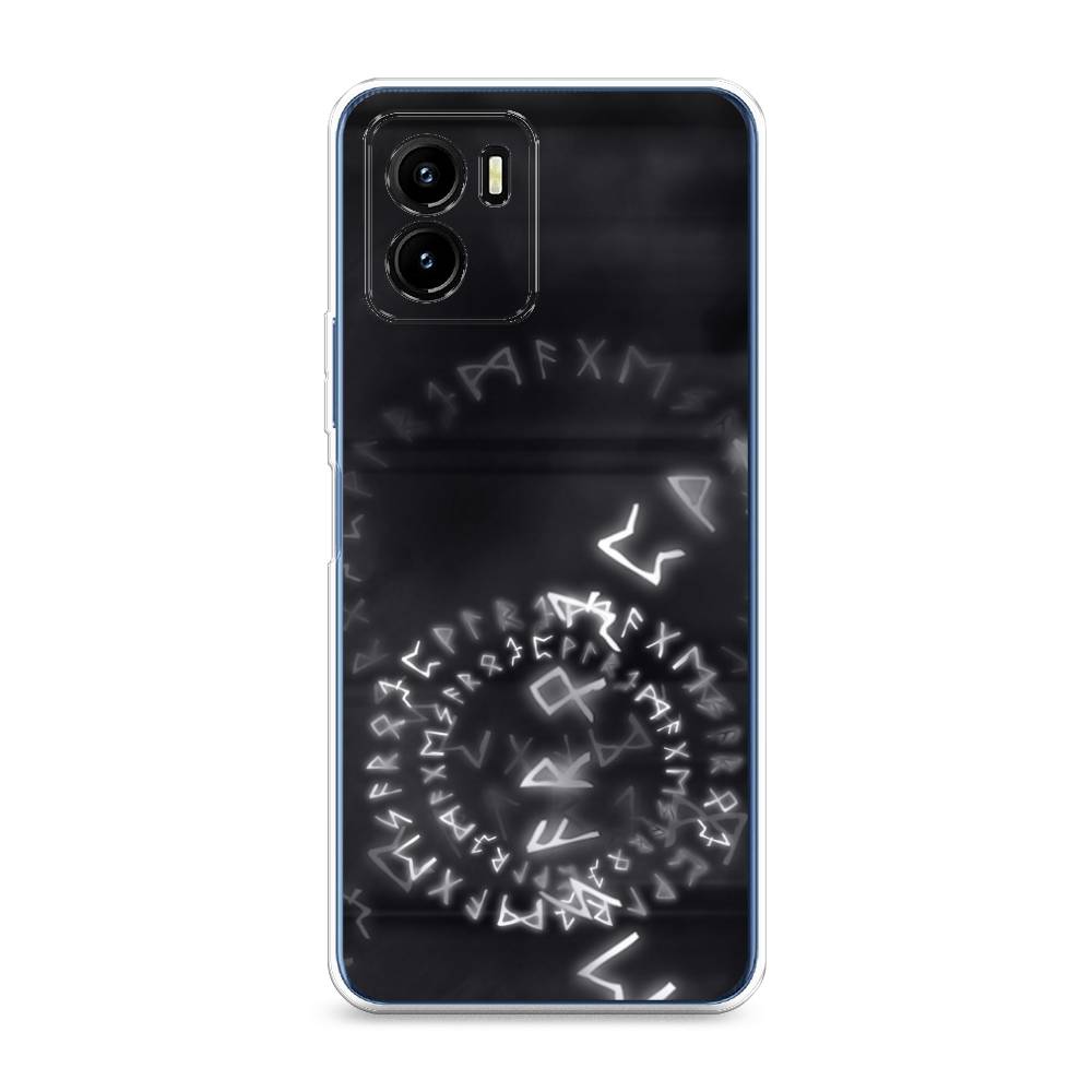 

Чехол для Vivo Y15s "Руны", Серый;черный, 265650-3