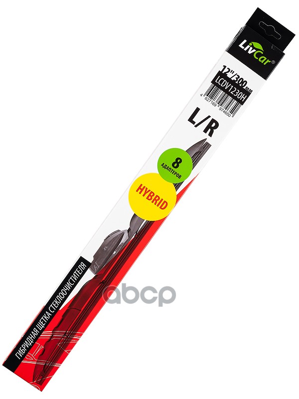 

Щетка стеклоочистителя гибридная LivCar Hybrid 12''/300 мм