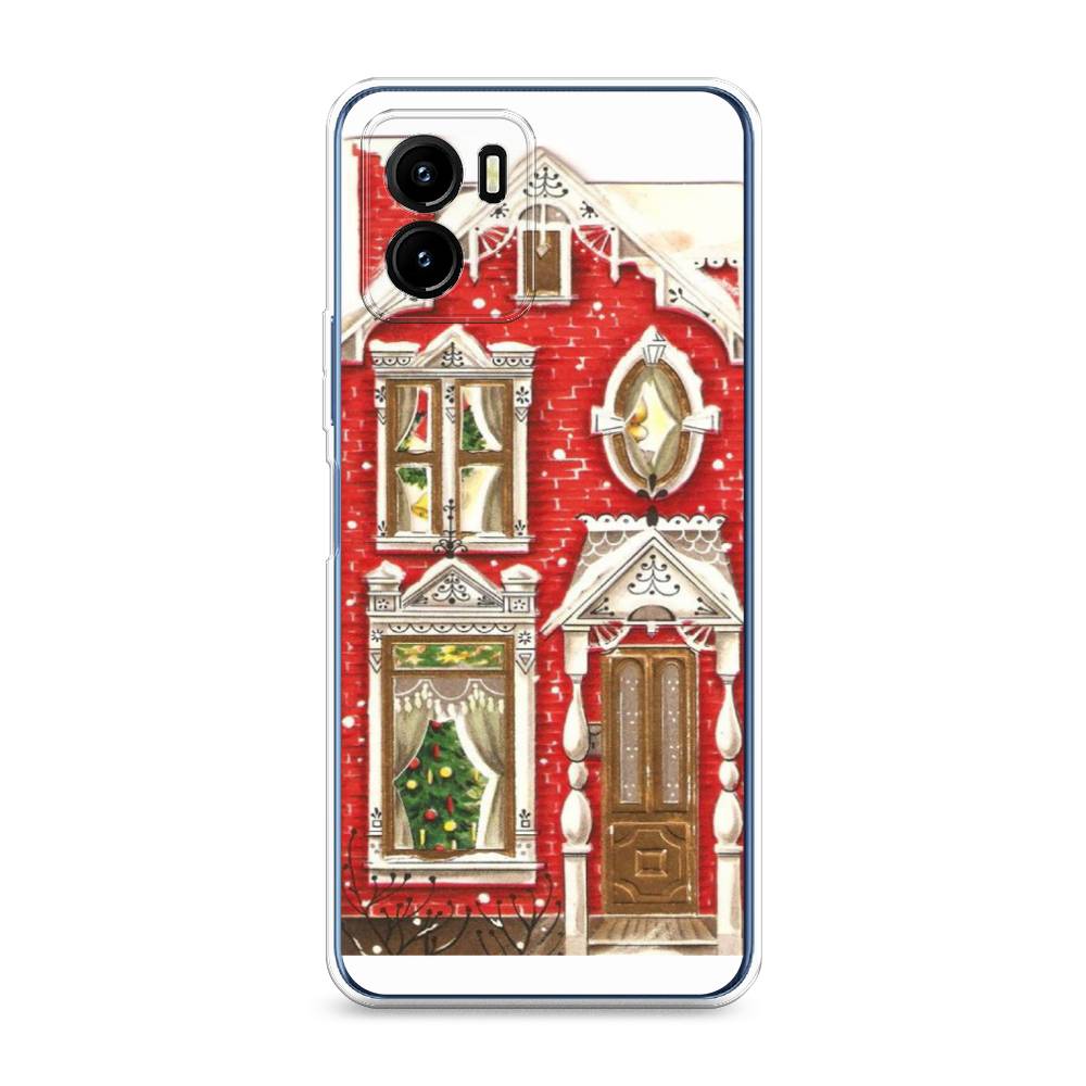 

Чехол для Vivo Y15s "Пряничный домик", Белый;красный;зеленый, 265650-5