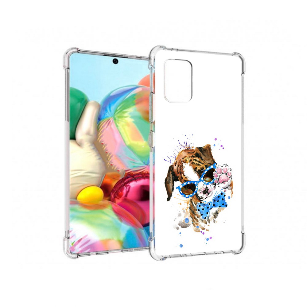 

Чехол MyPads Tocco для Samsung Galaxy A71 лапочка (PT226912.529.434), Прозрачный, Tocco