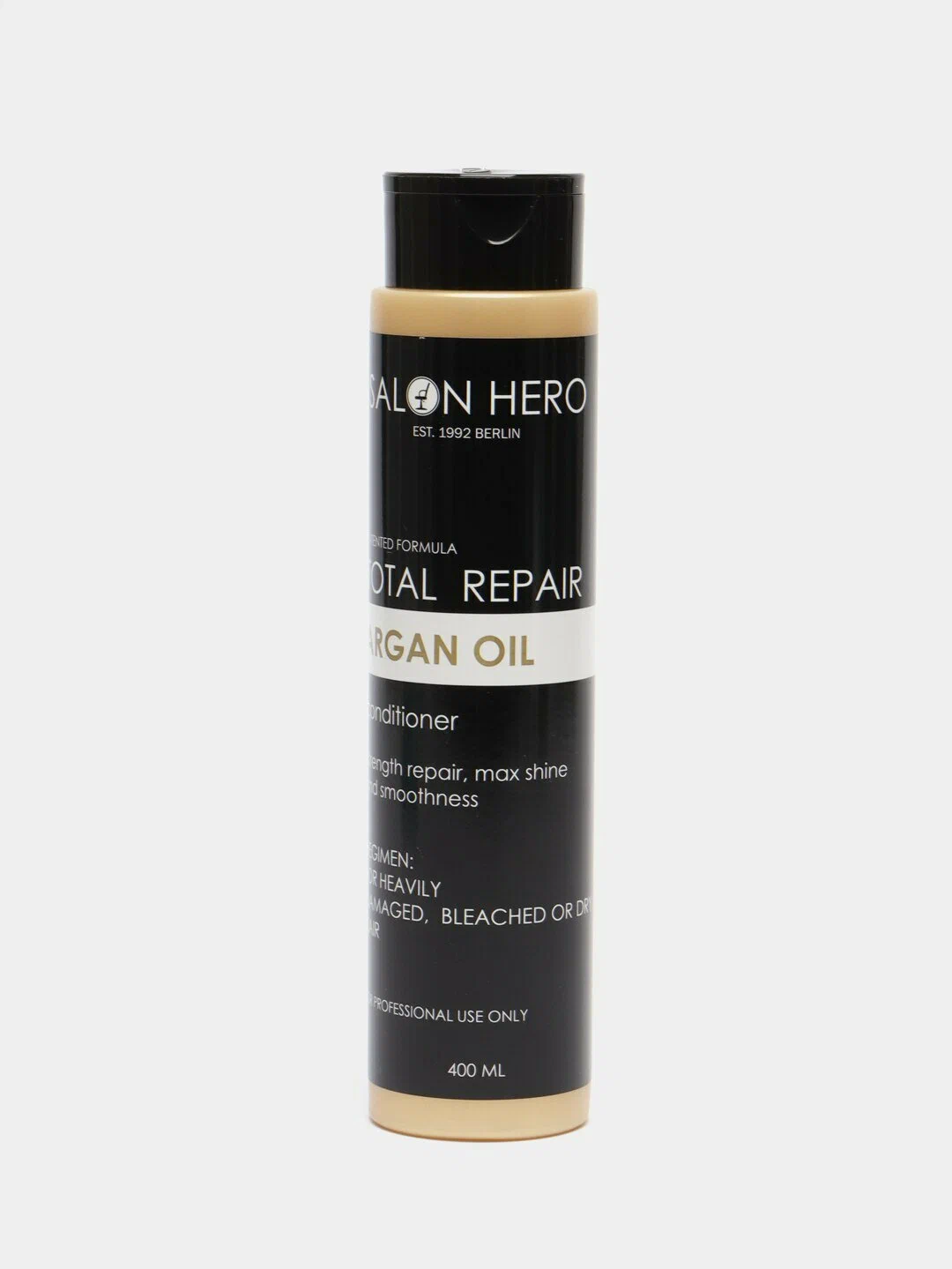 Шампунь Salon Hero Total Repair Argon Oil Для Сухих Волос 400 Мл масло с кератином для сухих и ломких ногтей nagelol 5051 8 20 мл