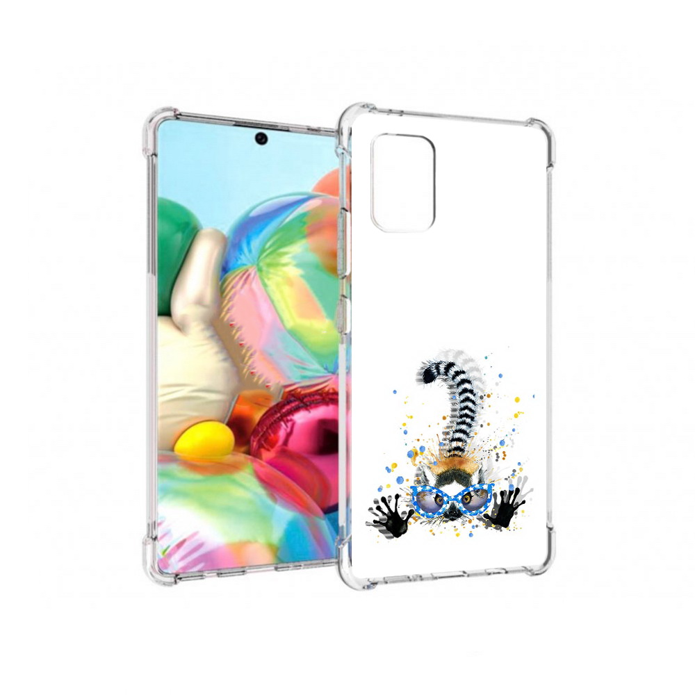 

Чехол MyPads Tocco для Samsung Galaxy A71 лямур (PT226912.529.454), Прозрачный, Tocco