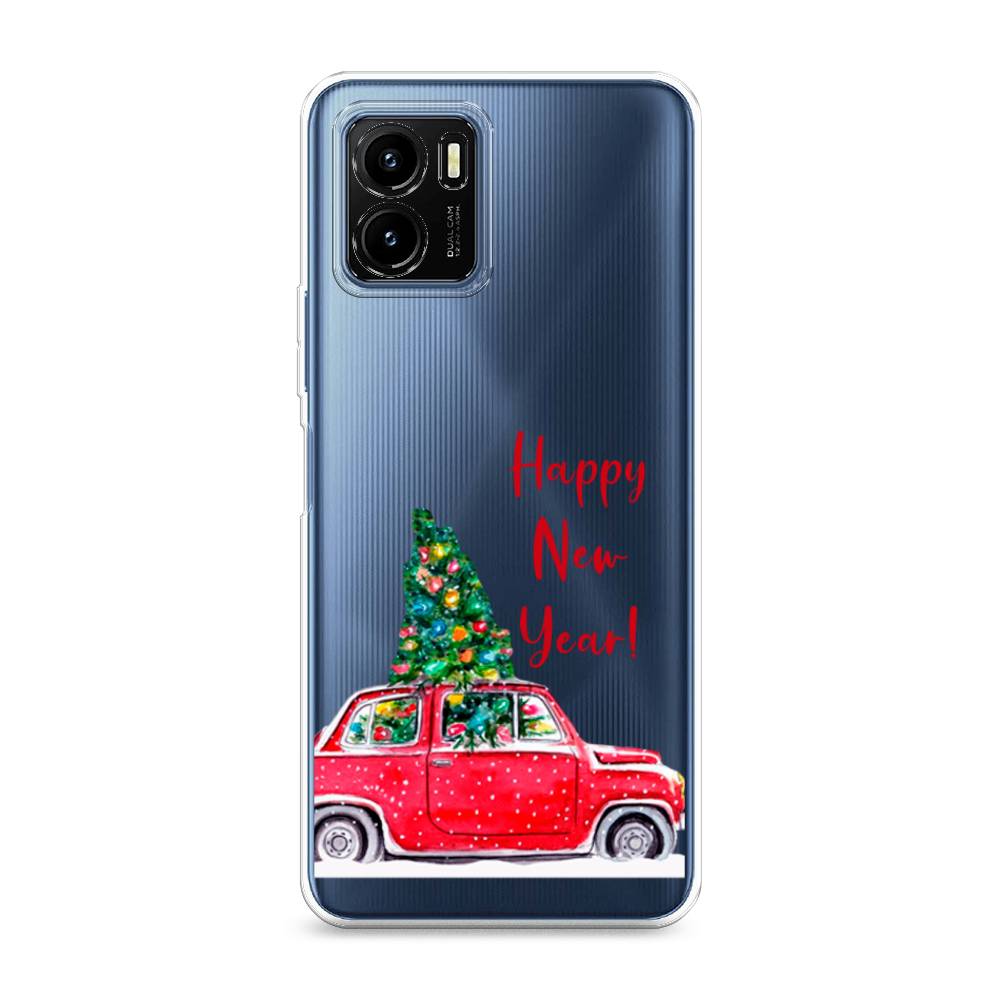 

Чехол для Vivo Y15s "Happy New Year", Красный;зеленый, 265650-5