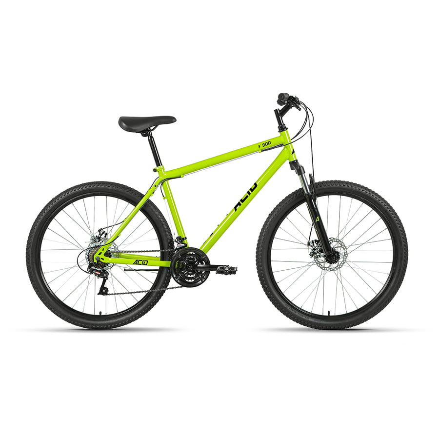 фото Велосипед горный 27,5" acid f 500 d зеленый/черный 2022 год 17" rbk22at27012 nobrand
