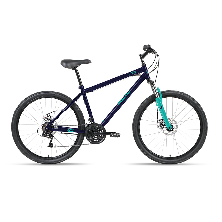 фото Велосипед горный 26" acid f 300 d темно-синий/бирюзовый 2022 год 19" rbk22at26006 nobrand