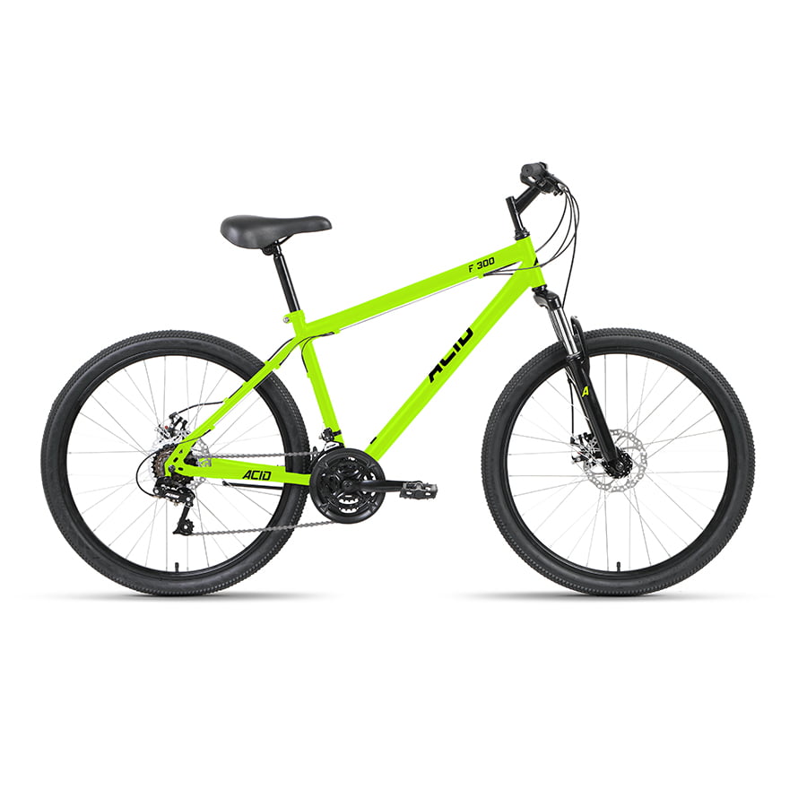 фото Велосипед горный 26" acid f 300 d ярко-зеленый/черный 2022 год 17" rbk22at26004 nobrand