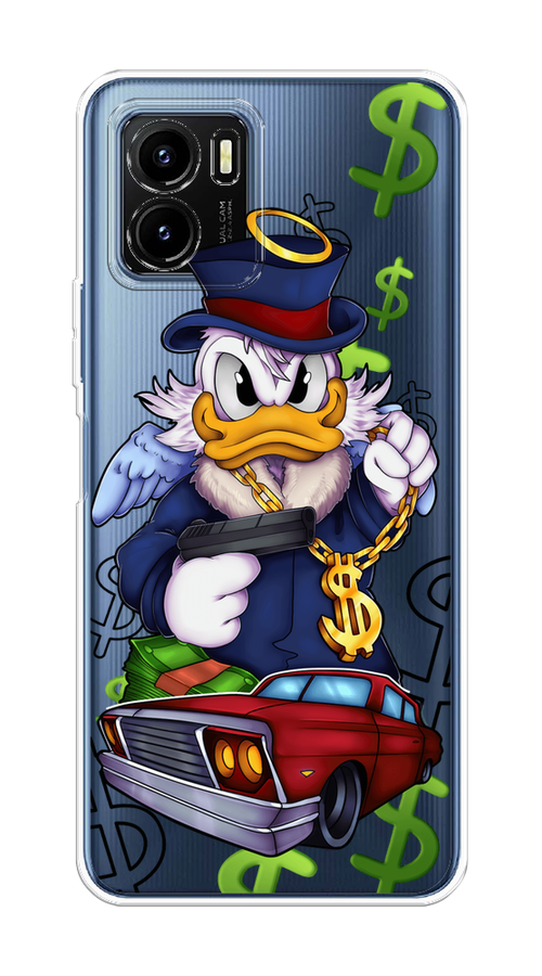 

Чехол на Vivo Y15s "Scrooge McDuck with a Gold Chain", Красный;синий;белый, 265650-6