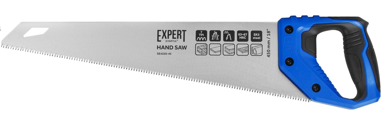 Ножовка по дереву STARTUL Expert 450 мм (SE4320-45) ножовка по дереву startul expert 400 мм se4320 40
