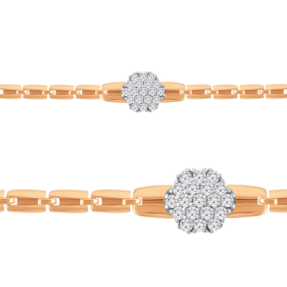 

Браслет из серебра р. 18 AQUAMARINE 74348А_925_з, 74348А_925_з