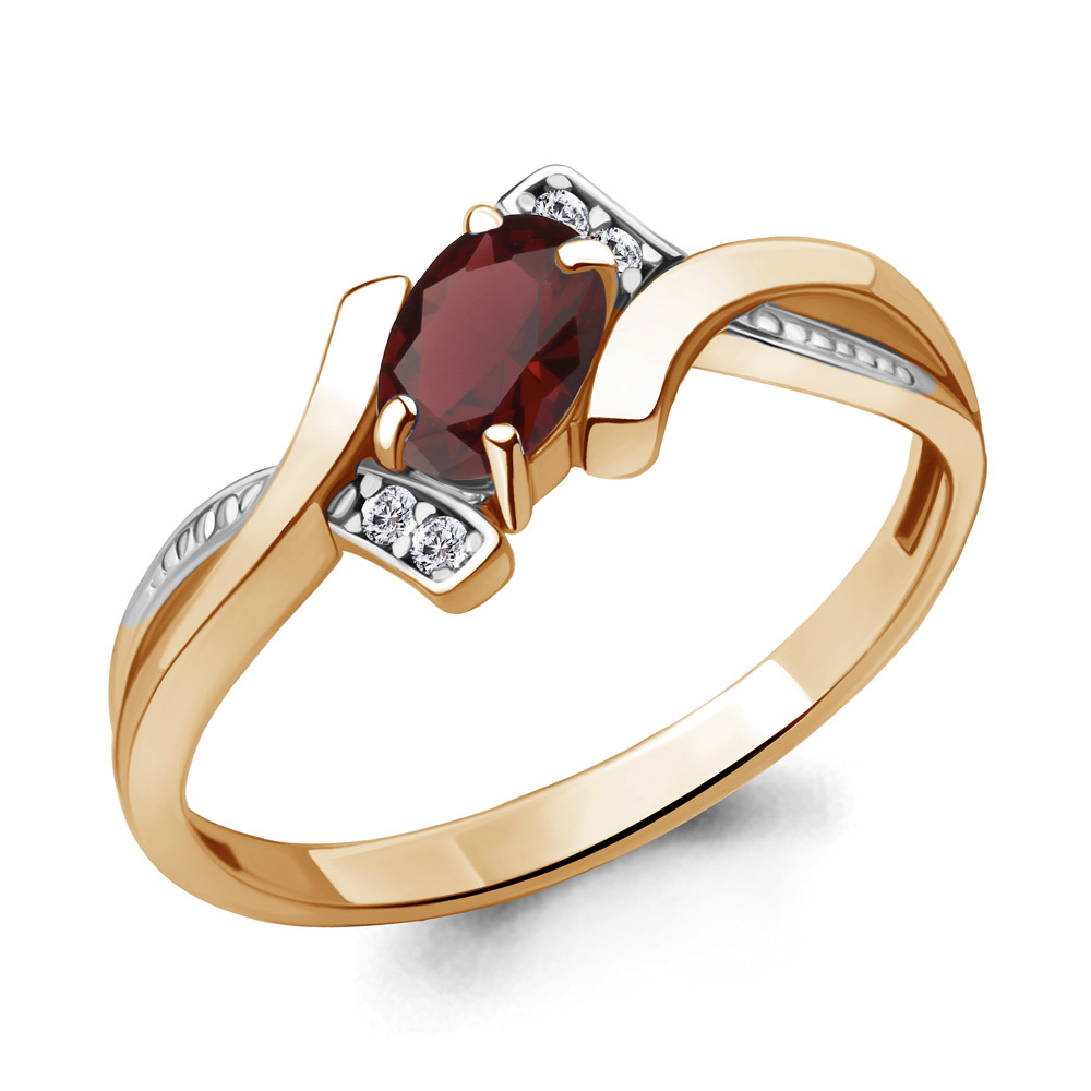 

Кольцо из серебра р.  AQUAMARINE 6920203А_925_з, 6920203А_925_з