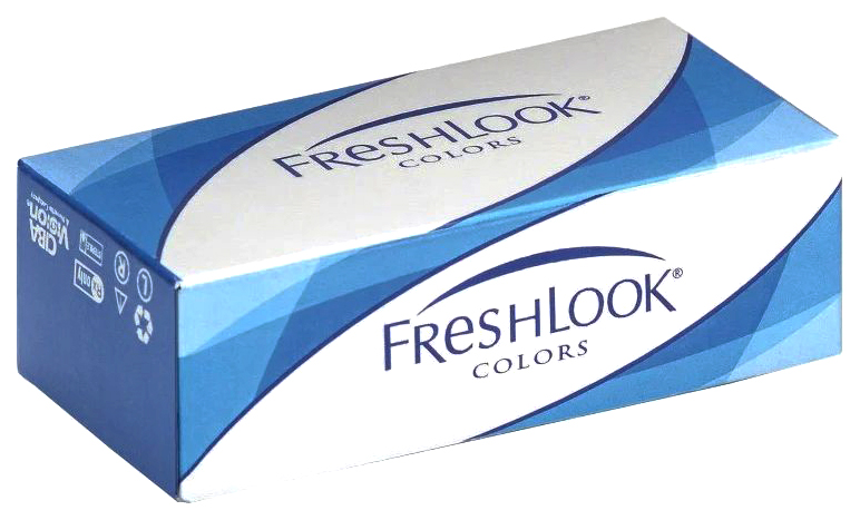 

Контактные линзы FreshLook Colors 1 линза R 8,6 -3,00 Синие