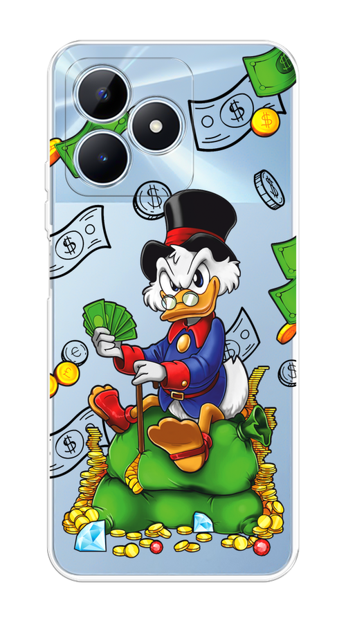 

Чехол на Realme C60 "Scrooge Richness", Черный;синий;зеленый, 2516550-1