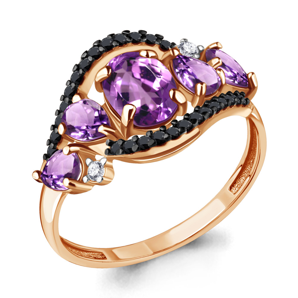 

Кольцо из серебра р. , AQUAMARINE 6574504Ч_925_з, 6574504Ч_925_з