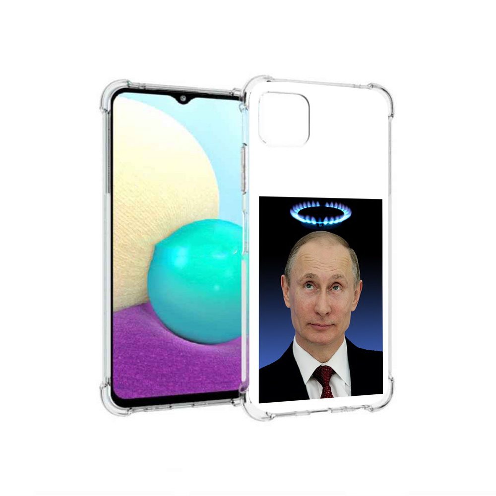 

Чехол MyPads Tocco для Samsung Galaxy A22 святой газ, Прозрачный, Tocco