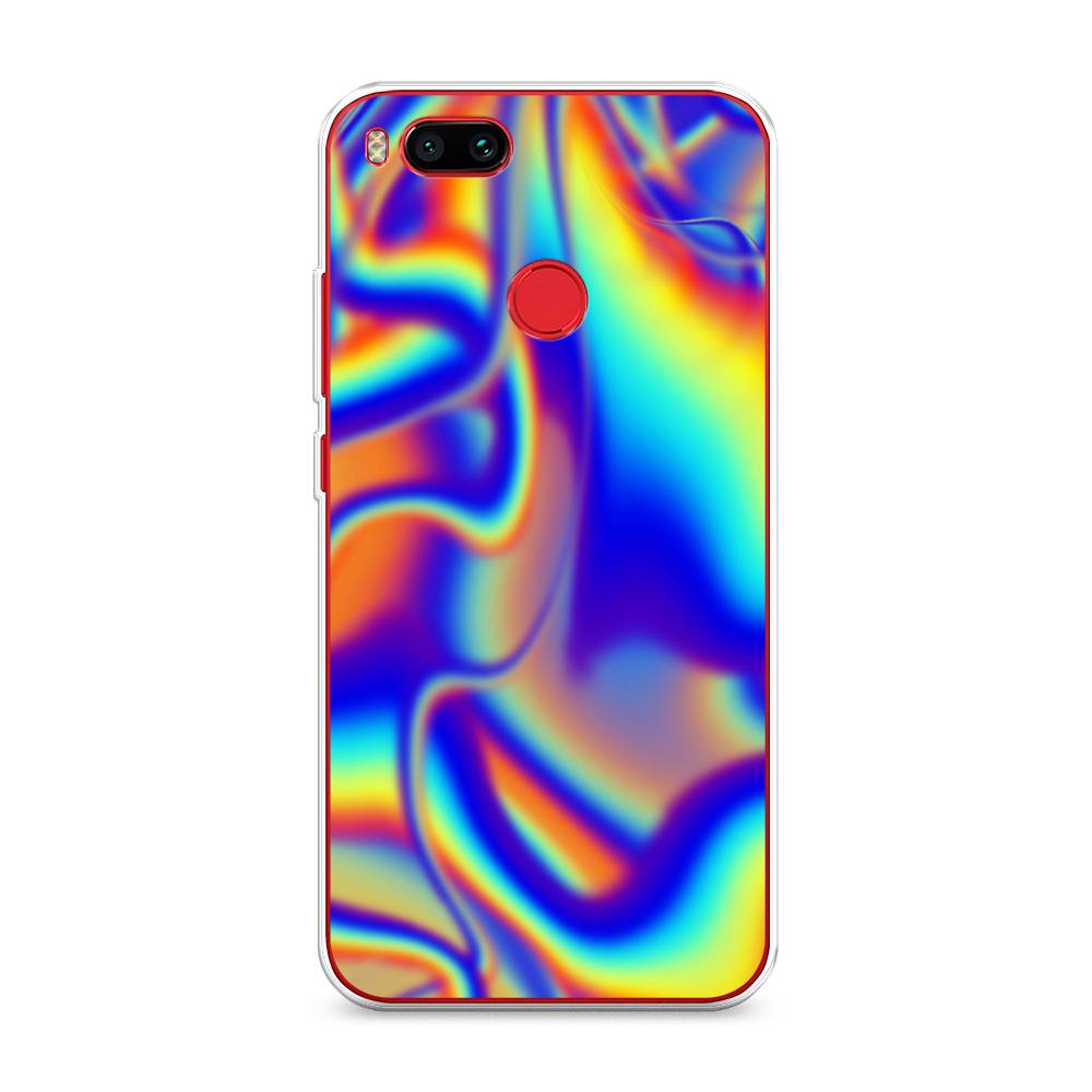 

Чехол на Xiaomi Mi A1"Яркая голограмма", Разноцветный, 32650-3
