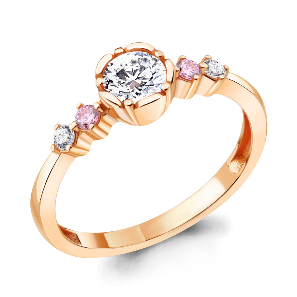 

Кольцо из серебра р. 17,5 AQUAMARINE 68915АВ_925_з, 68915АВ_925_з