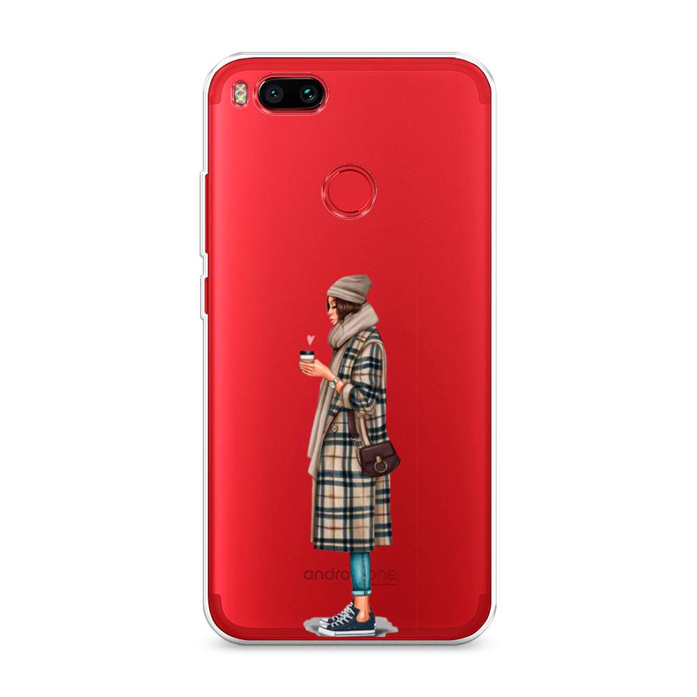 

Чехол на Xiaomi Mi A1"Утренний кофе", Коричневый;бежевый, 32650-6