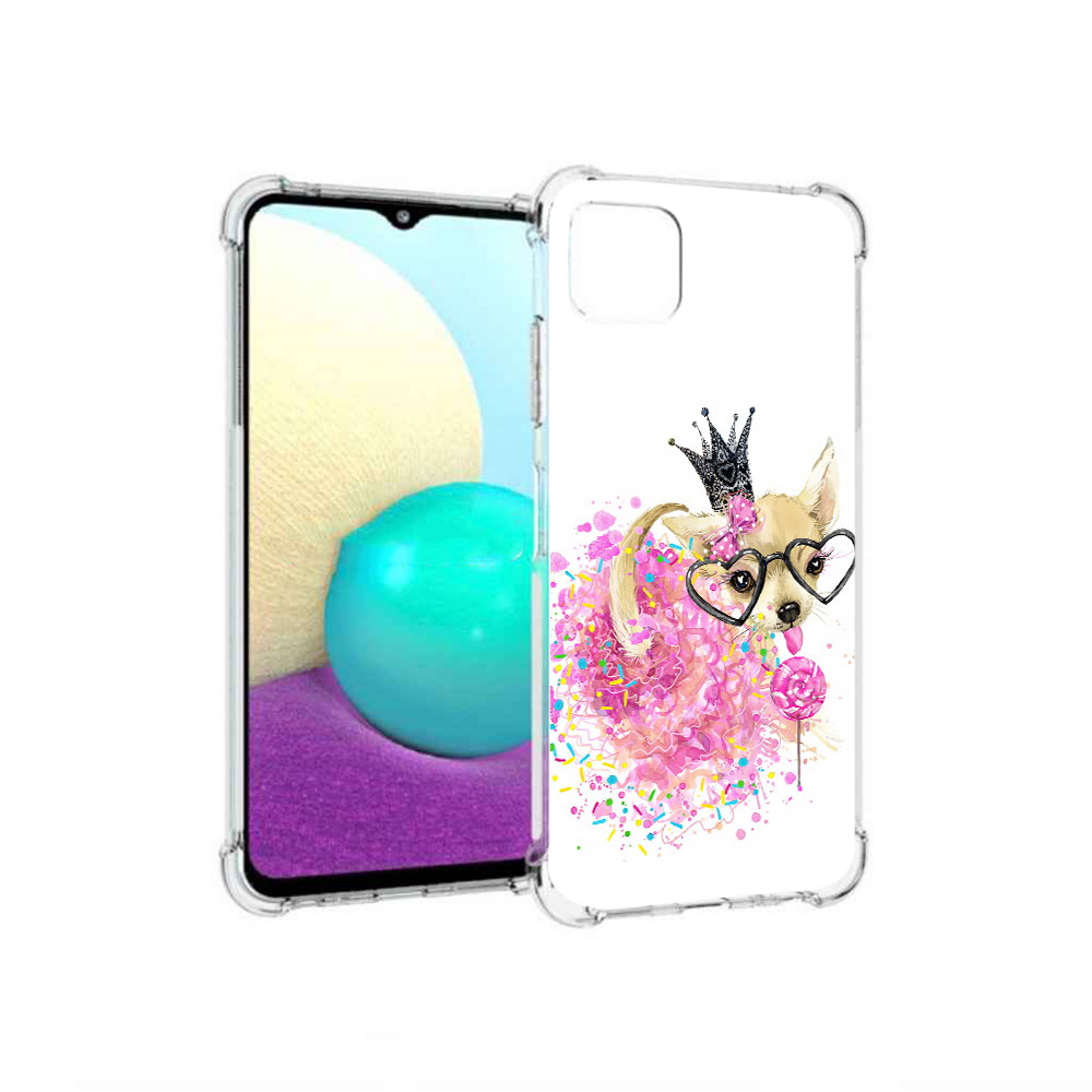 

Чехол MyPads Tocco для Samsung Galaxy A22 сладкая принцесса, Прозрачный, Tocco