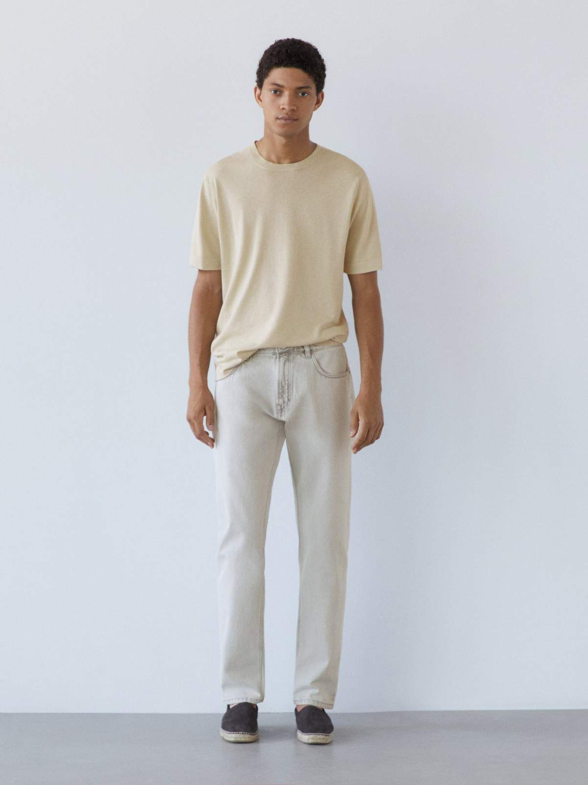 

Футболка мужская Massimo Dutti 0943/349-I2024 зеленая L, Зеленый, 0943/349-I2024