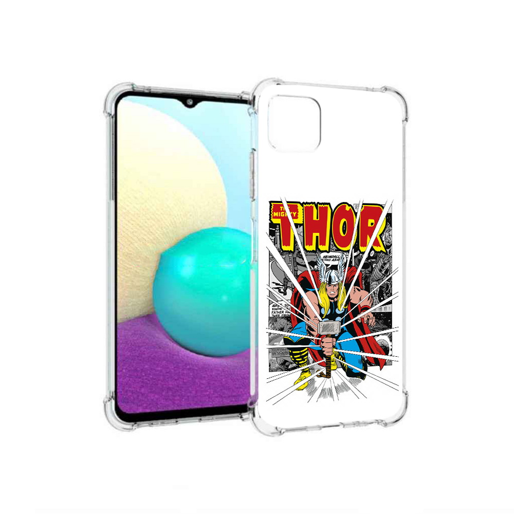 

Чехол MyPads Tocco для Samsung Galaxy A22 тор рисунок, Прозрачный, Tocco