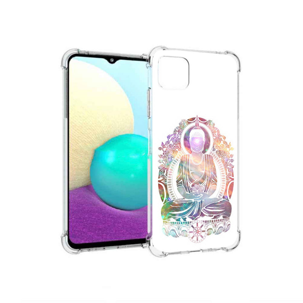 

Чехол MyPads Tocco для Samsung Galaxy A22 умный мужчина абстракция, Прозрачный, Tocco