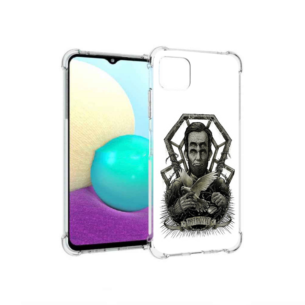 

Чехол MyPads Tocco для Samsung Galaxy A22 франклин абстракция, Прозрачный, Tocco
