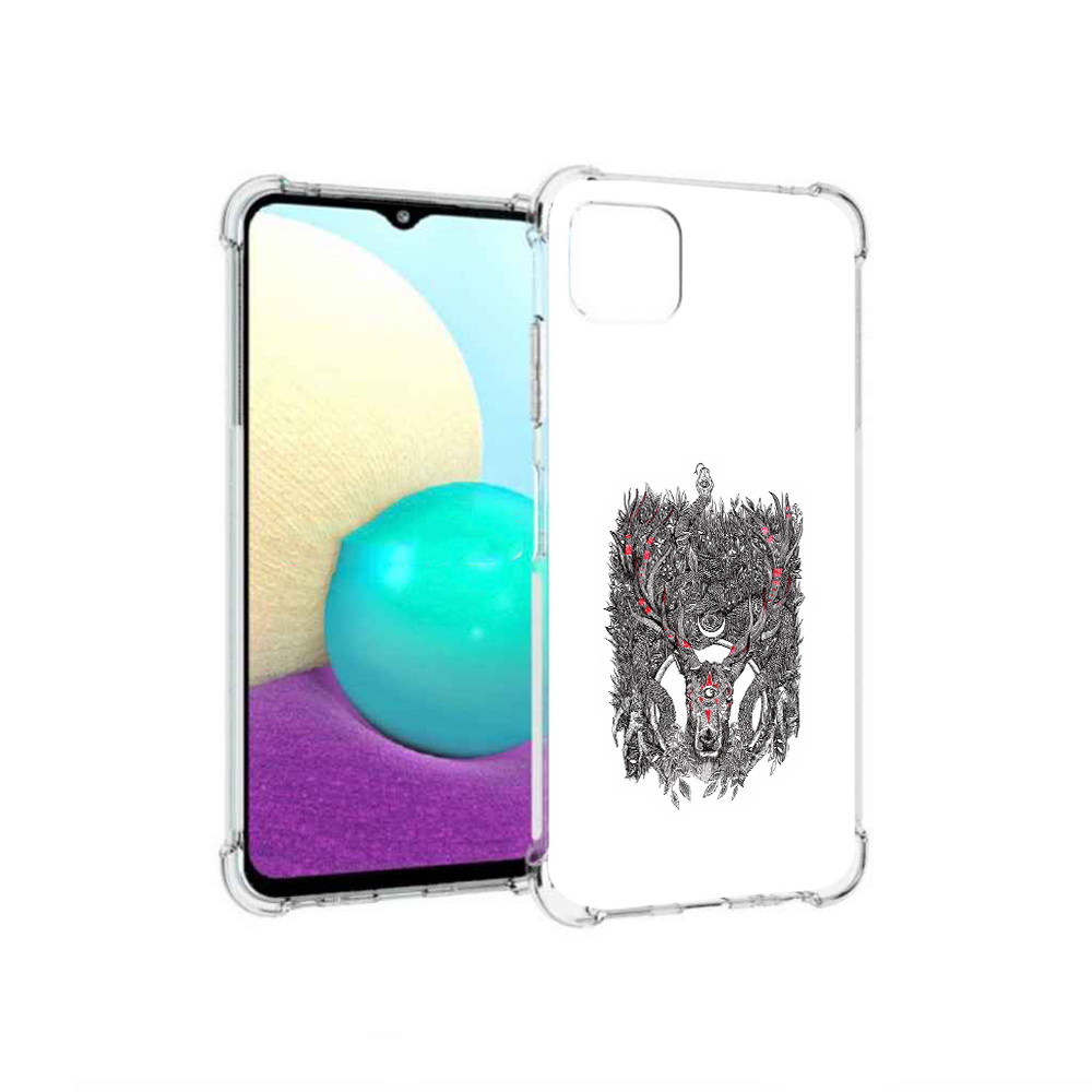 

Чехол MyPads Tocco для Samsung Galaxy A22 Дизайнерские_676, Прозрачный, Tocco