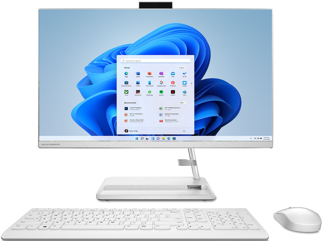фото Моноблок lenovo f0g500blru white (f0g500blru)