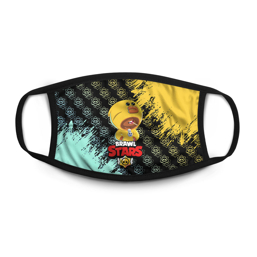 

Многоразовая маска унисекс Burnettie Brawl Stars Sally Leon., Разноцветный, Brawl Stars Sally Leon.