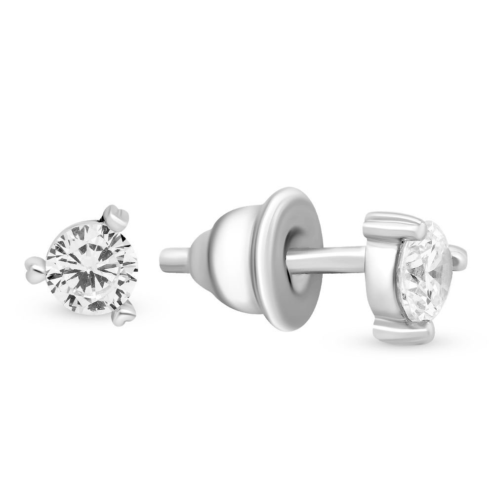 

Серьги из серебра с фианитом 585Gold 702006178, 702006178