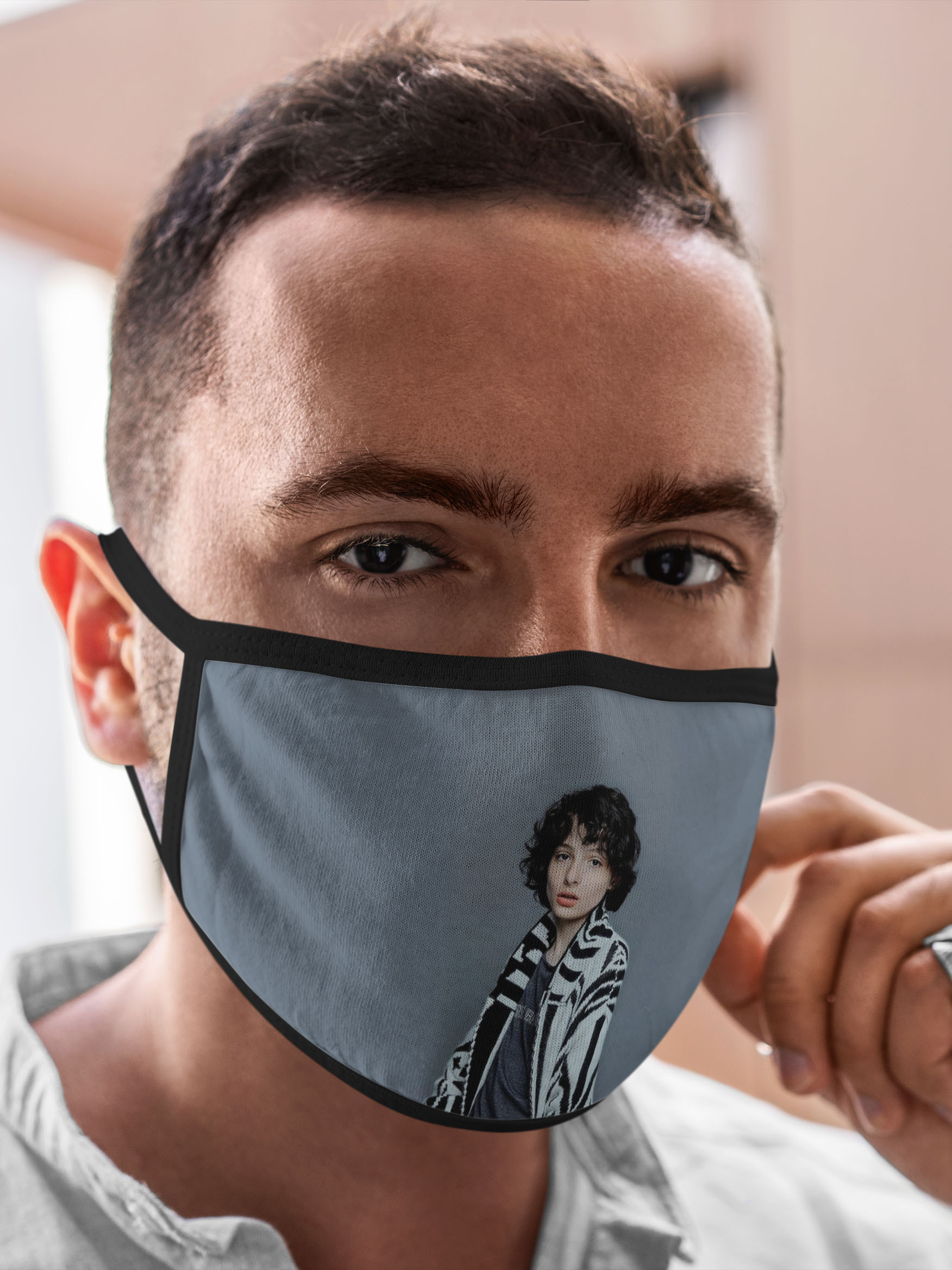 

Многоразовая маска унисекс Burnettie Звезды Кино Finn Wolfhard, Разноцветный, Звезды Кино Finn Wolfhard